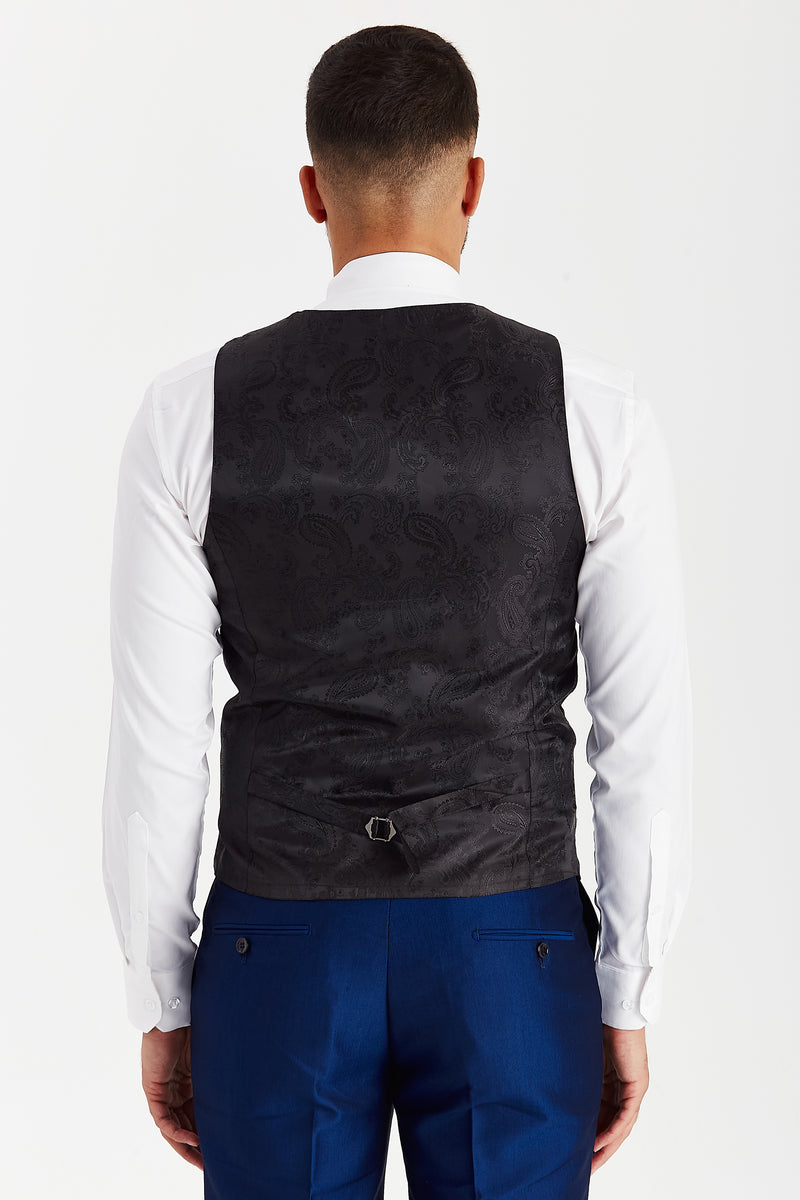 Kingsley - Men's Blue Waistcoat