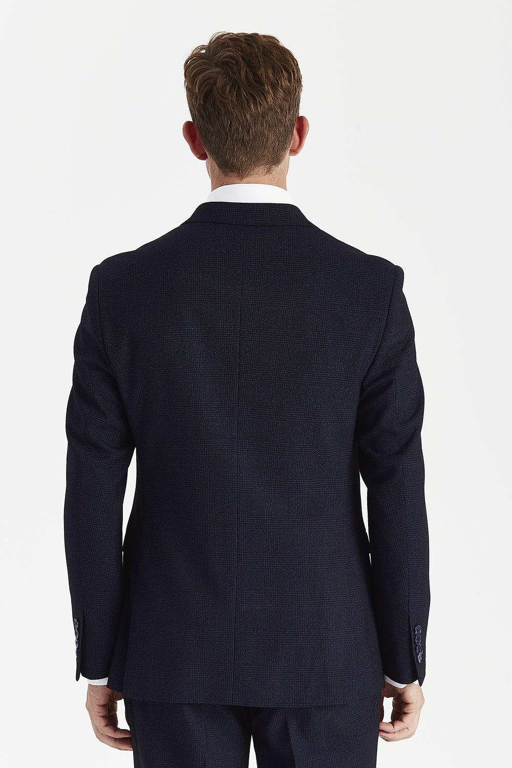 Regent Navy Double-Breasted Suit