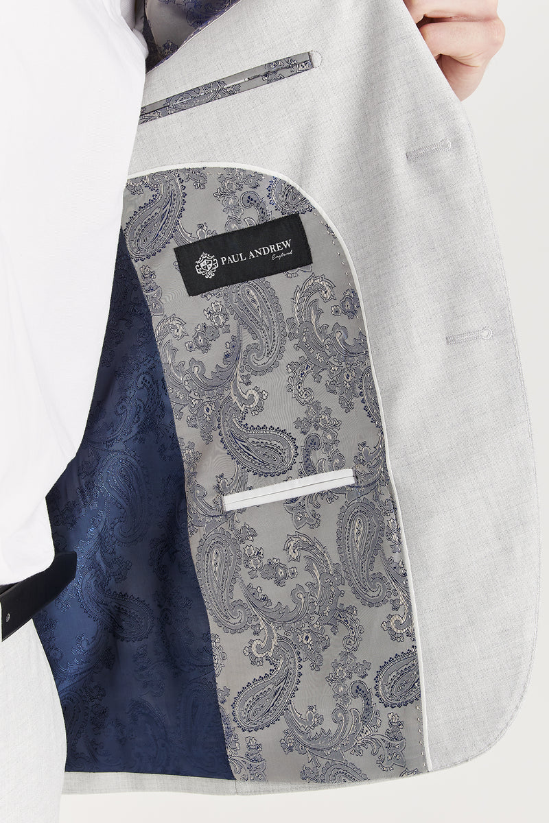 Belmont - Men's Silver Grey Blazer