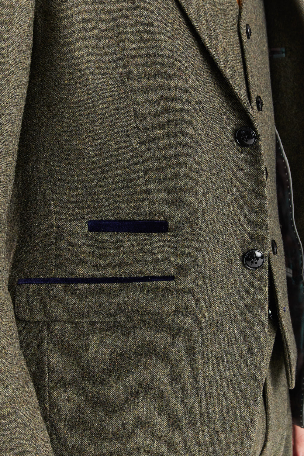 Oscar Green Tweed Two Piece Suit