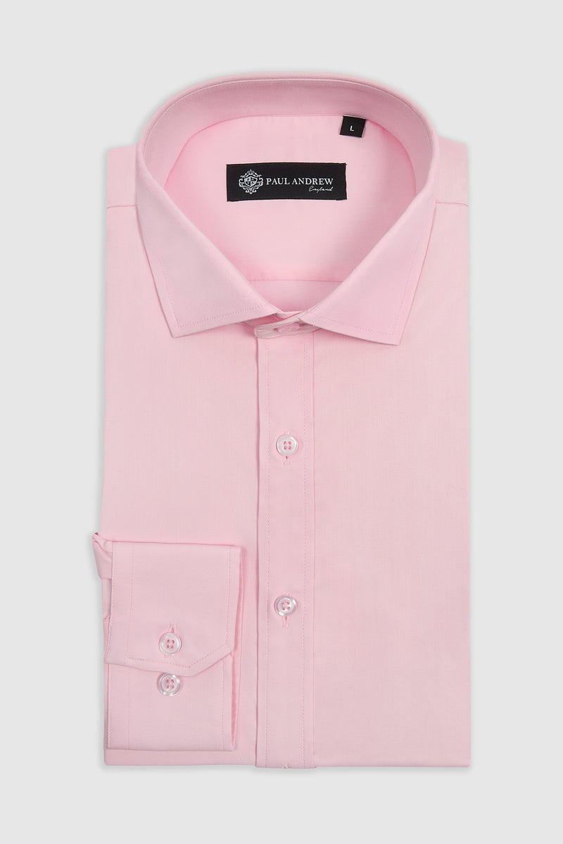 Oliver - Pink Cutaway Collar Shirt