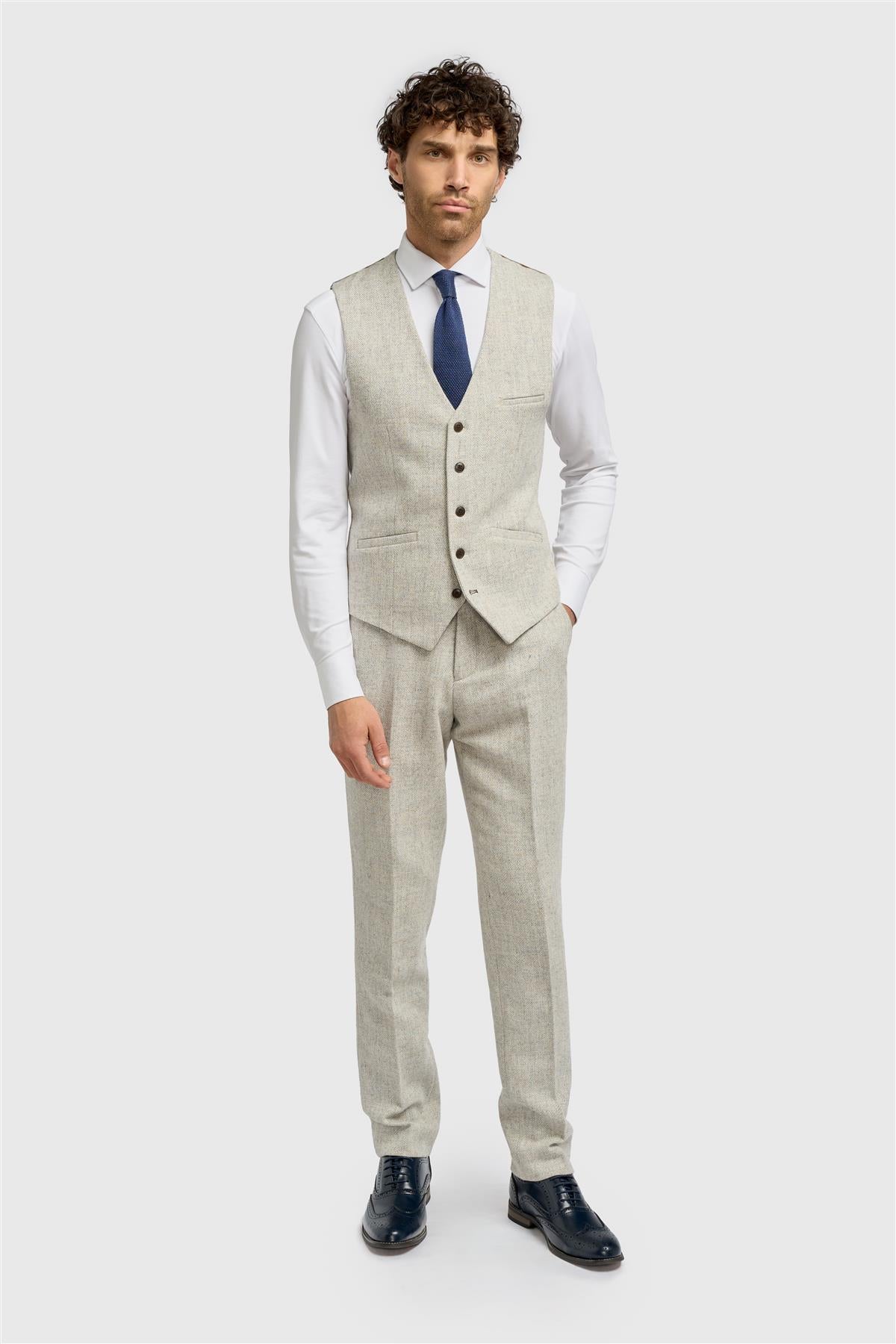 Thomas Pearl Grey Waistcoat