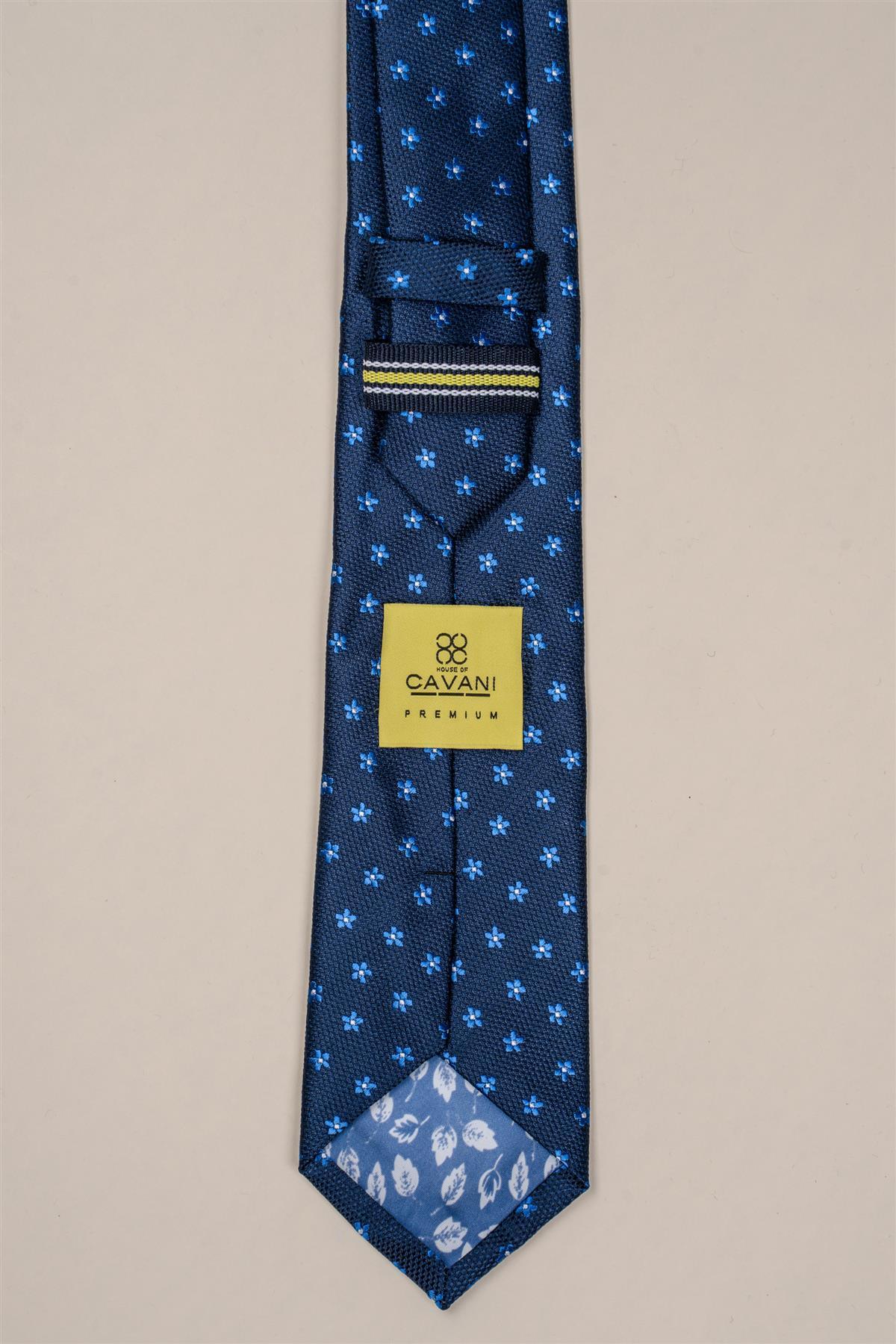 Blue Pattern Tie CV807