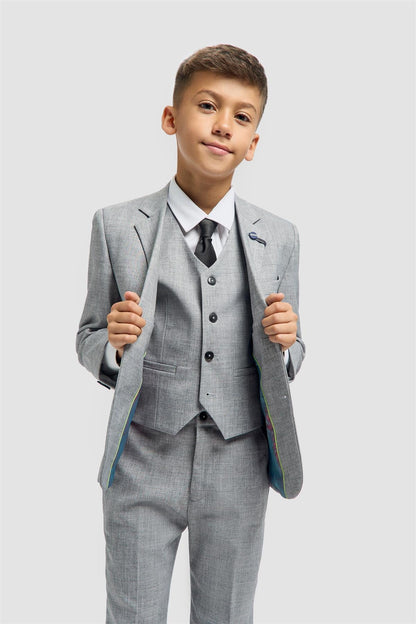 Boys Malibu Grey Suit