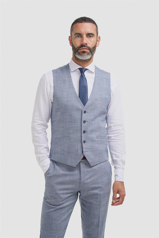 Camden Blue Waistcoat