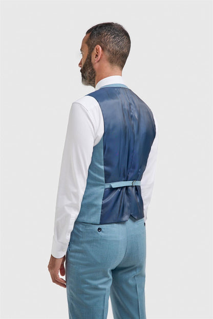 James Marine Super 130s Wool Three Piece Suit