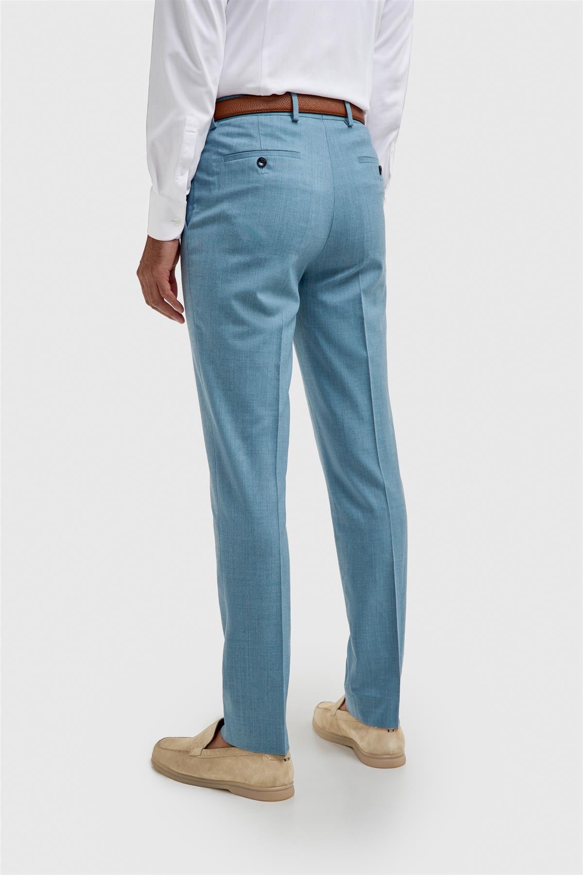 James Marine Super 130s Wool Three Piece Suit