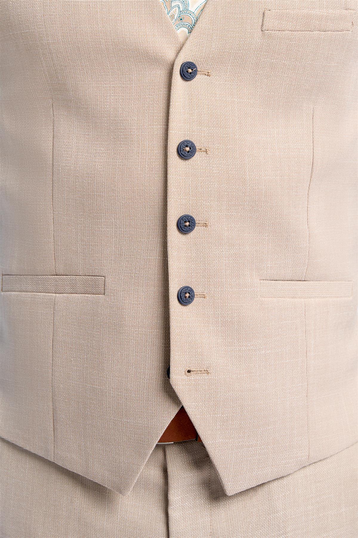 Miami Beige Waistcoat