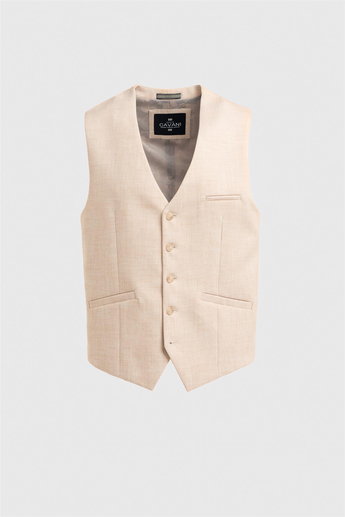 Malibu Beige Waistcoat