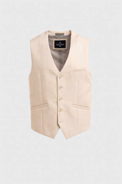 Malibu Beige Waistcoat