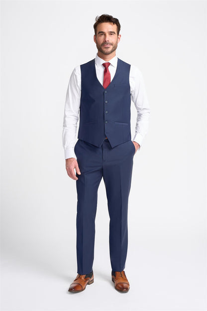 Bond Navy Waistcoat