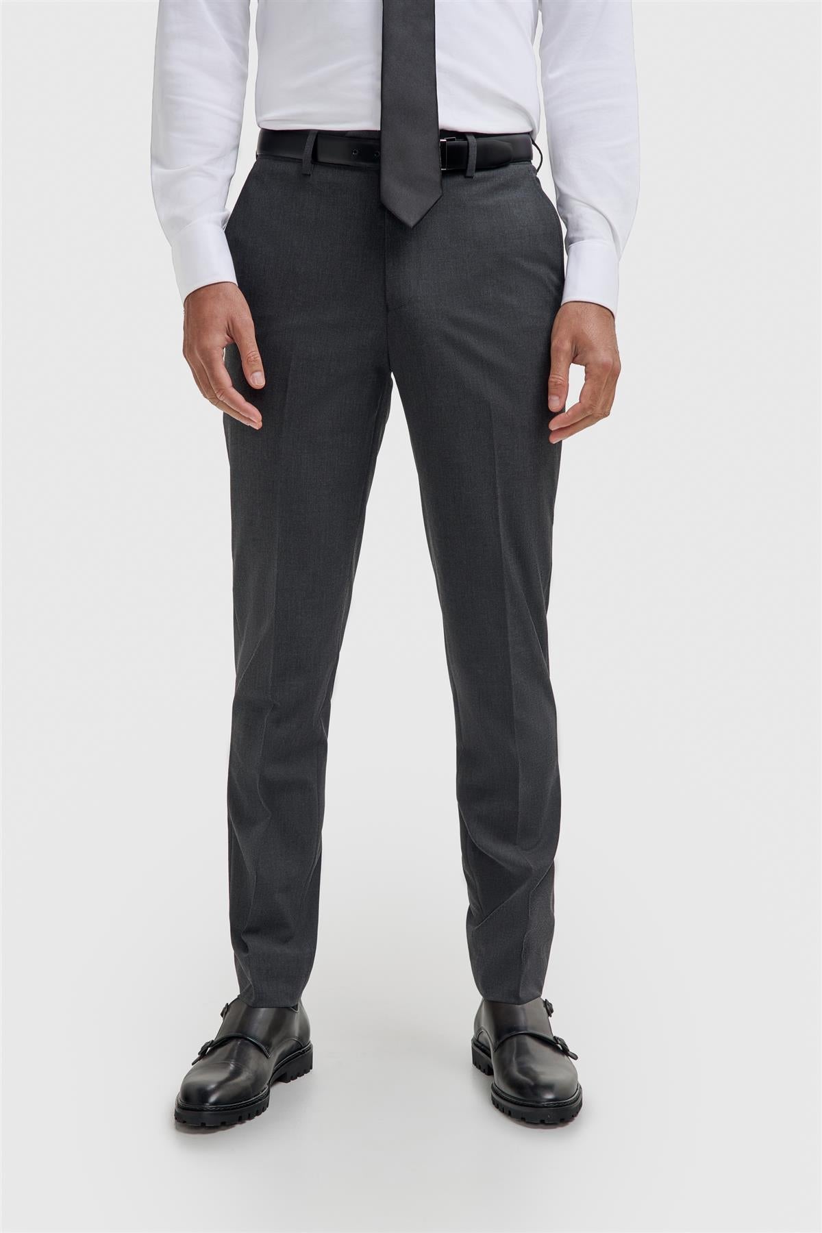 Malibu Charcoal Three Piece Suit