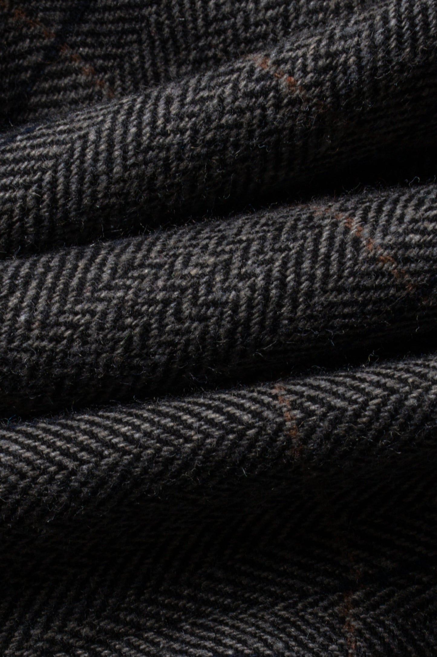Grey Tweed Check Three Piece Suit