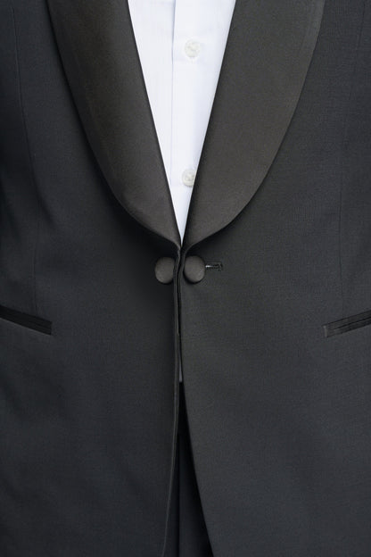 Aspen Black Tux Two Piece Suit