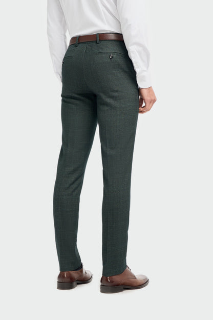 Caridi Olive Double Breasted Two Piece