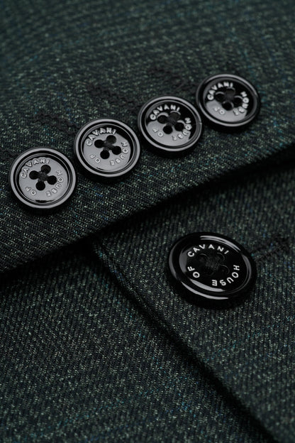 Caridi Olive Slim Fit Blazer