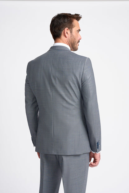 Bond Wool Rich Puppy Tooth Three Piece Suit