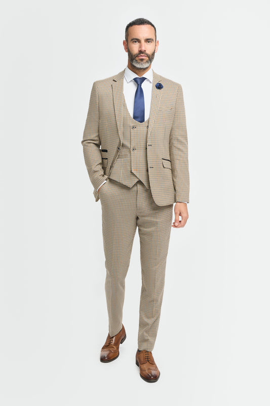 Elwood Houndstooth Three Piece Suit