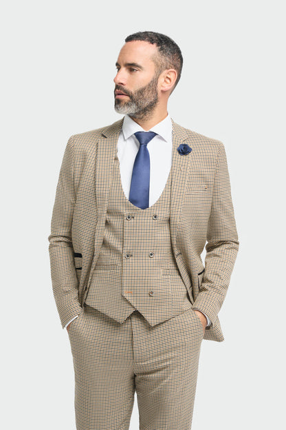 Elwood Houndstooth Three Piece Suit
