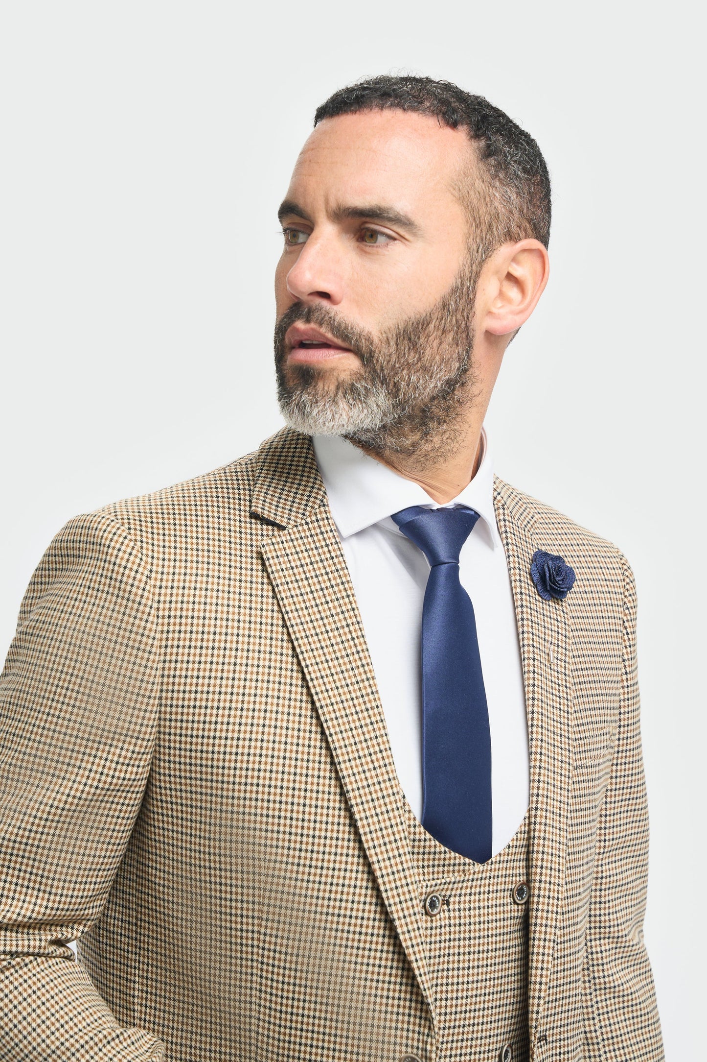 Elwood Houndstooth Three Piece Suit