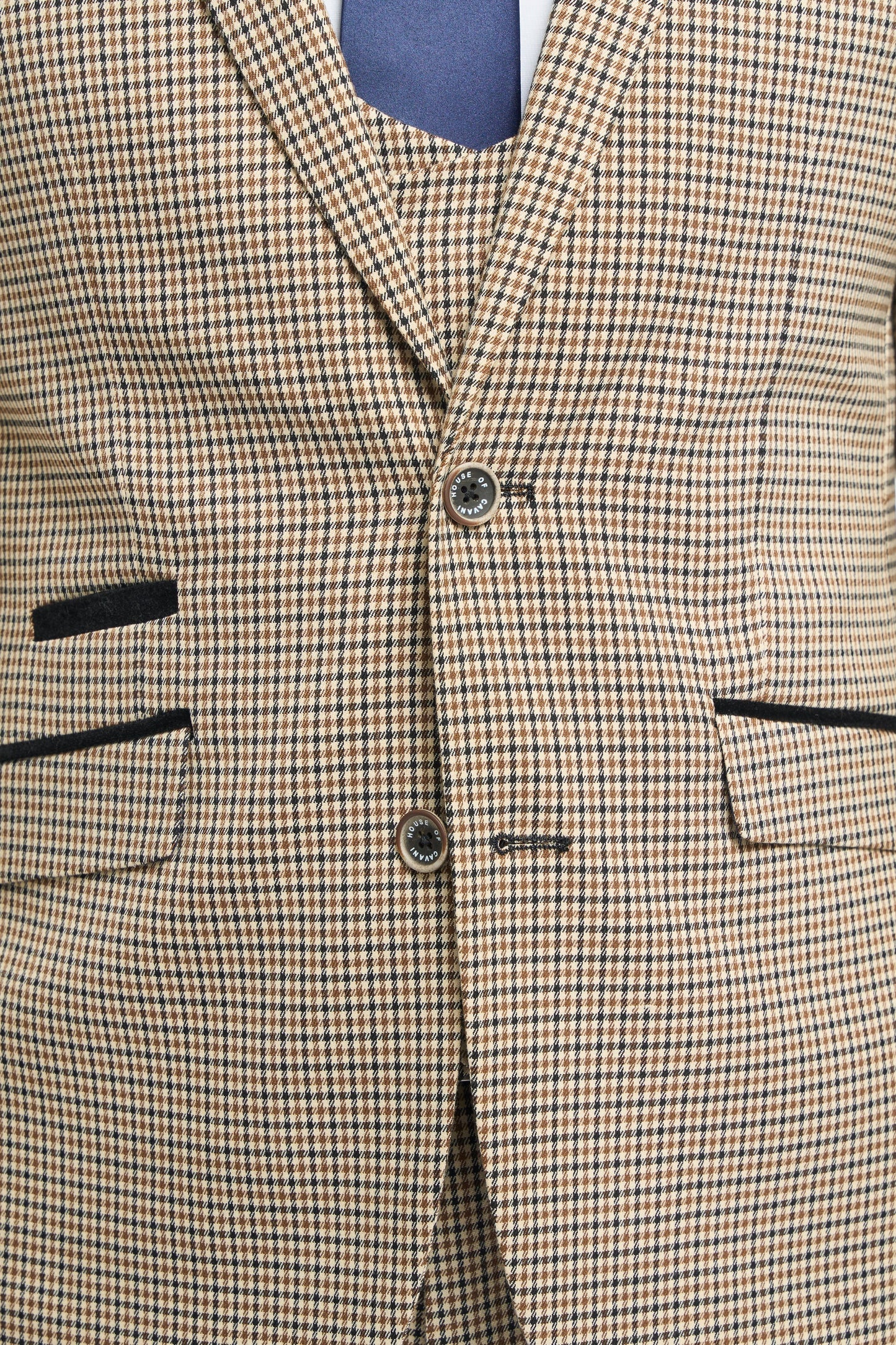 Elwood Houndstooth Three Piece Suit