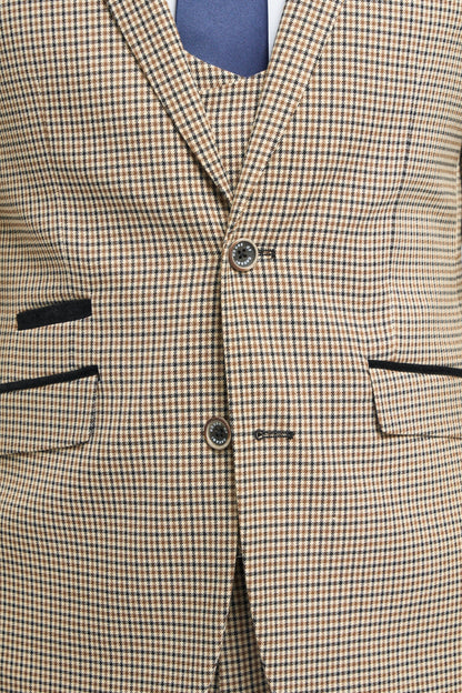 Elwood Houndstooth Three Piece Suit