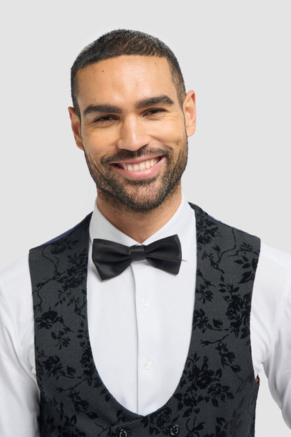 Georgi Floral Double Breasted Waistcoat