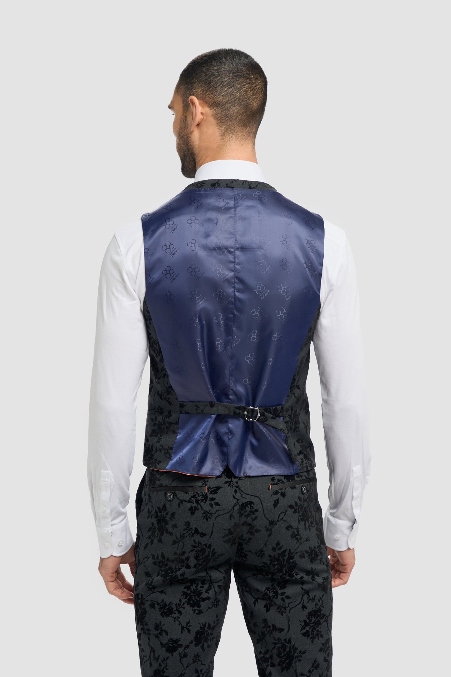 Georgi Floral Double Breasted Waistcoat