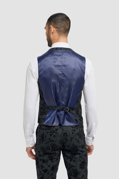 Georgi Floral Double Breasted Waistcoat