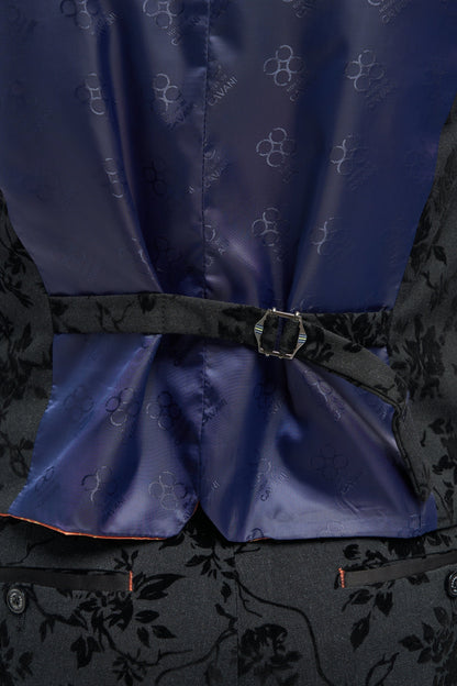 Georgi Floral Double Breasted Waistcoat