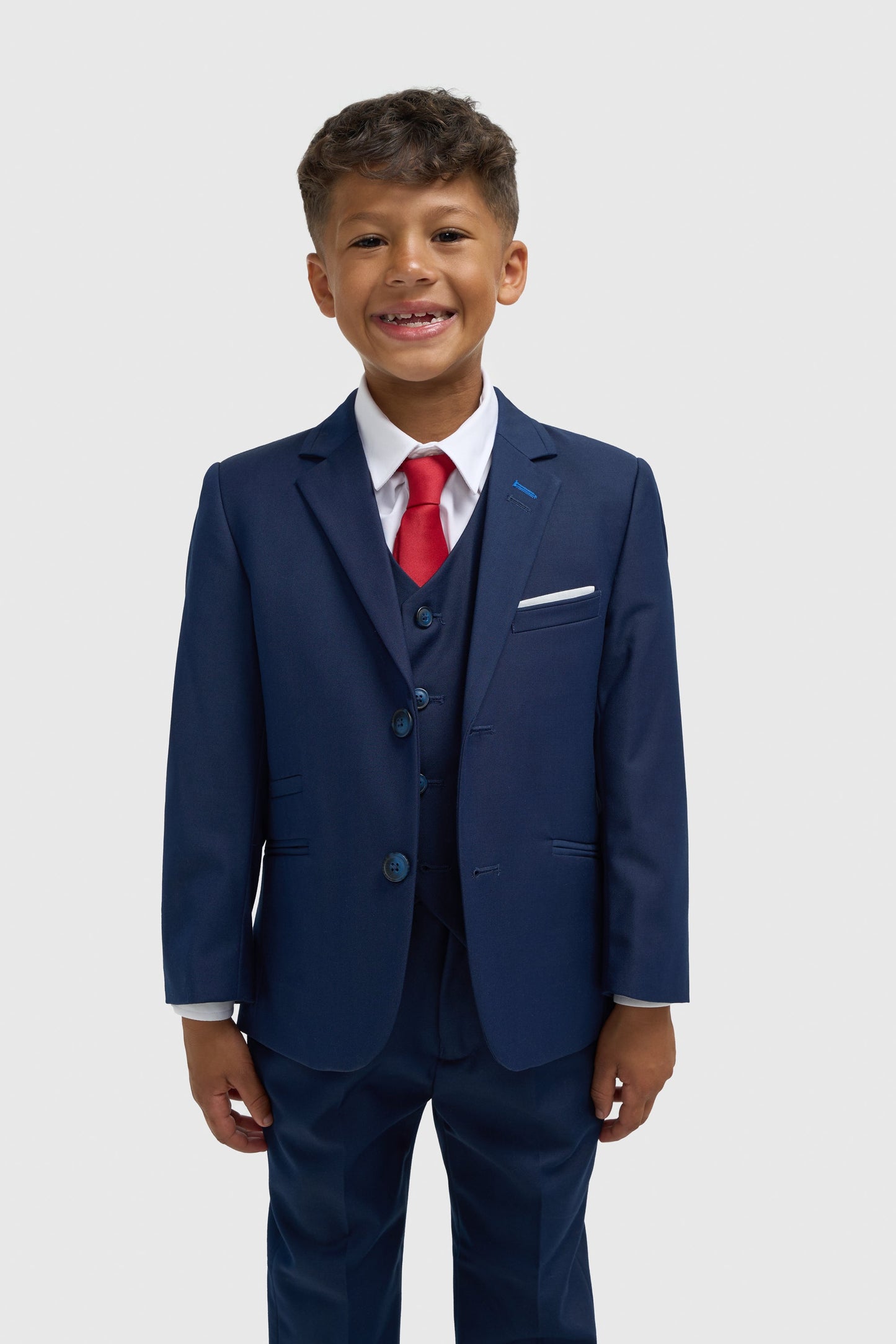 Boys Jefferson Navy Three Piece Suit
