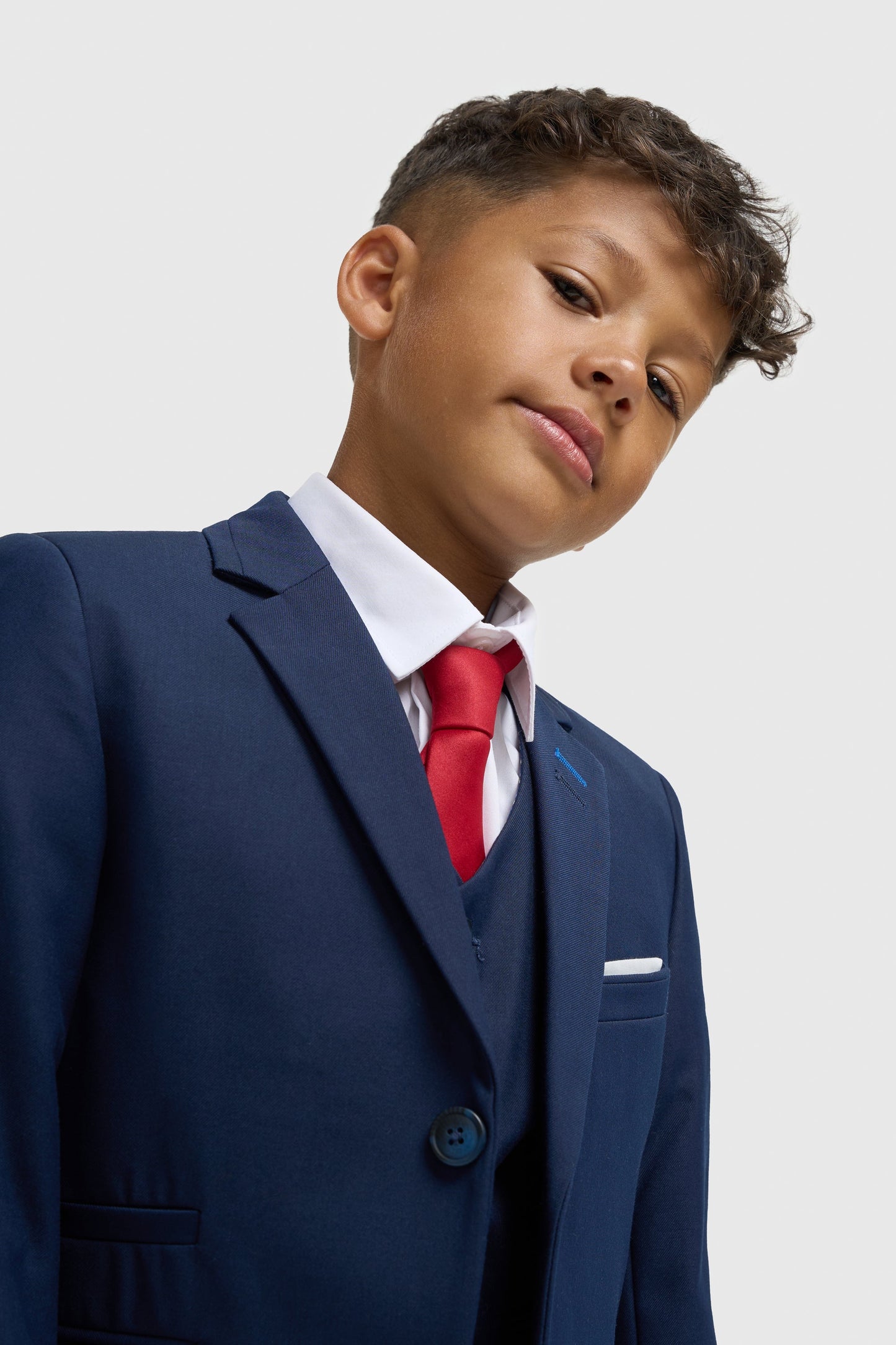 Boys Jefferson Navy Three Piece Suit