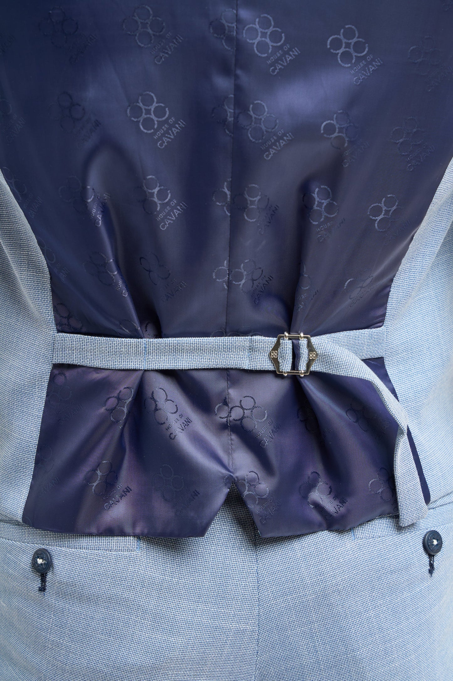 Miami Sky Blue Waistcoat