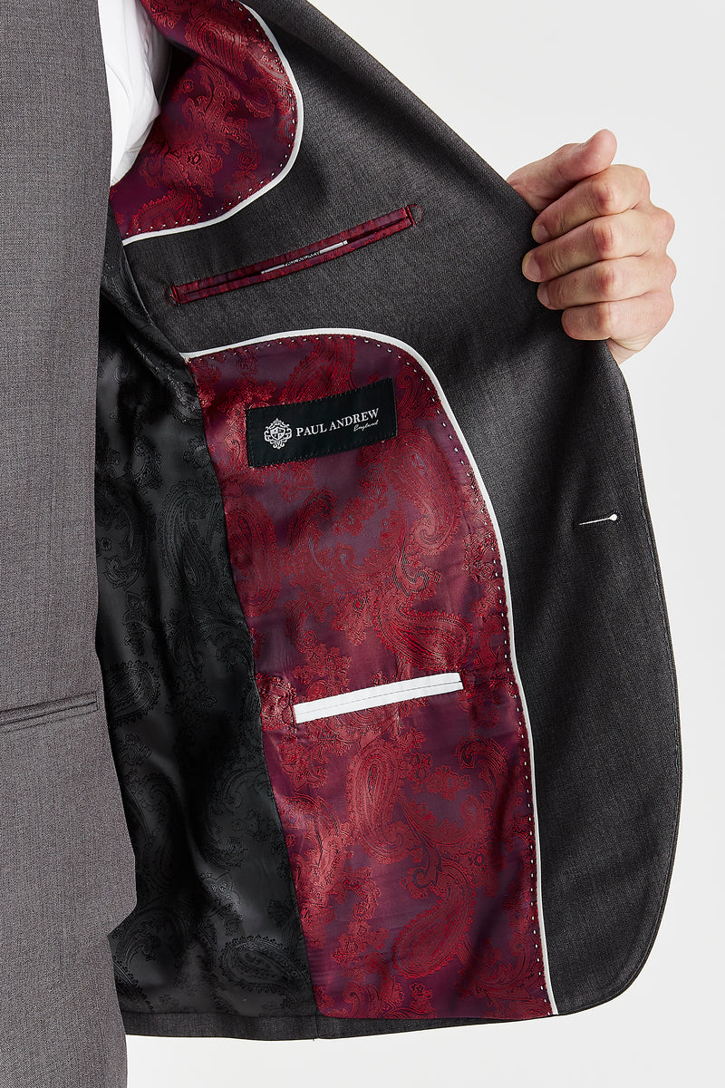 Charles - Men's Charcoal Blazer
