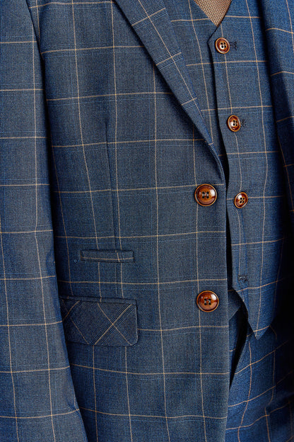 Device - Boy's Hamleys Navy Three Piece Suit