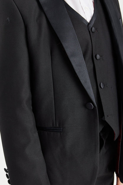 Device - Boy's Harry Black Three Piece Suit