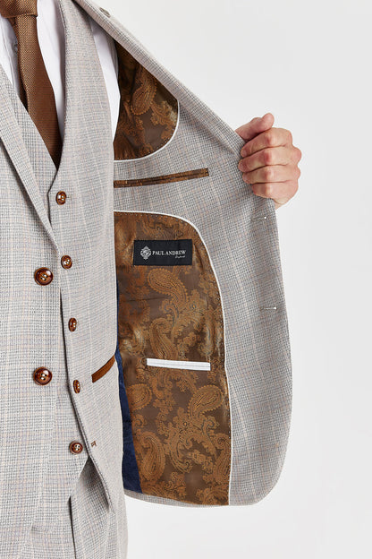Men's Leo Beige Blazer