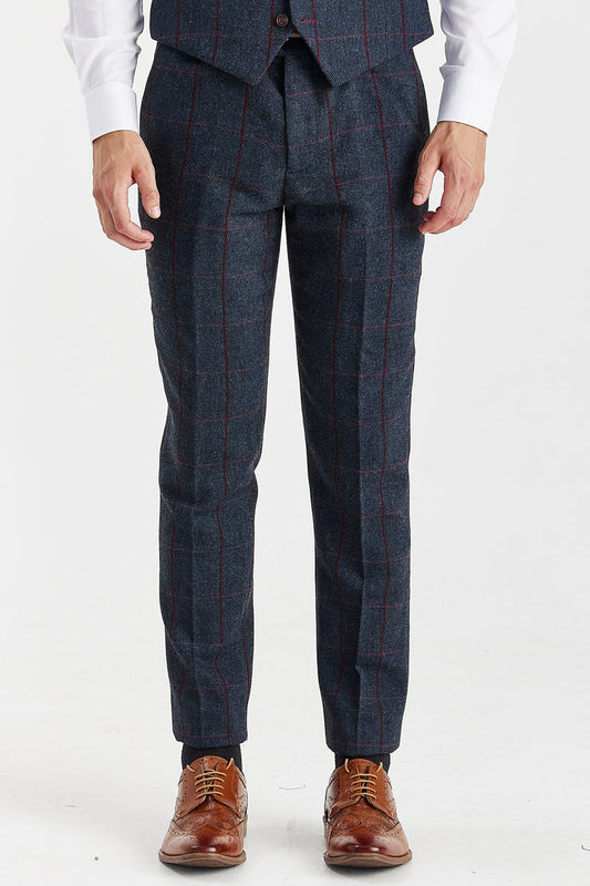 Men's Madrid Navy Trousers