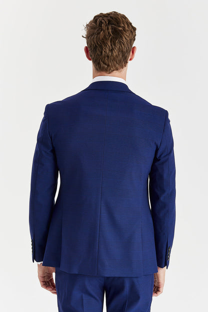 Mark - Men's Blue Check Blazer