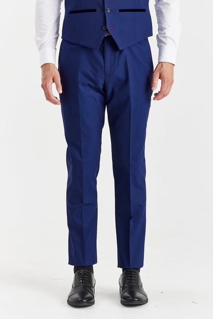 Mark Blue Men's Two Piece Suit