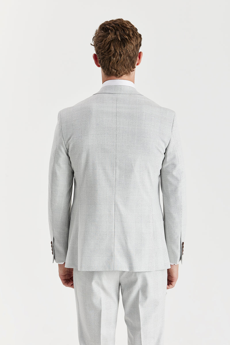 Mark -Men's Stone Check Blazer