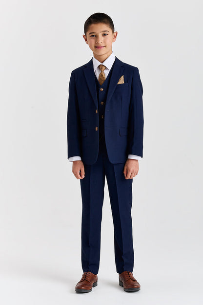 Device - Boy's Mayfair Navy Three Piece Suit