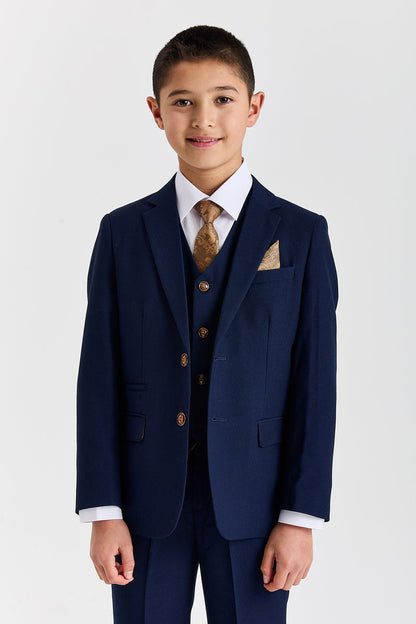 Device - Boy's Mayfair Navy Three Piece Suit