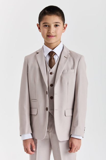 Device - Boy's Mayfair stone Three Piece Suit