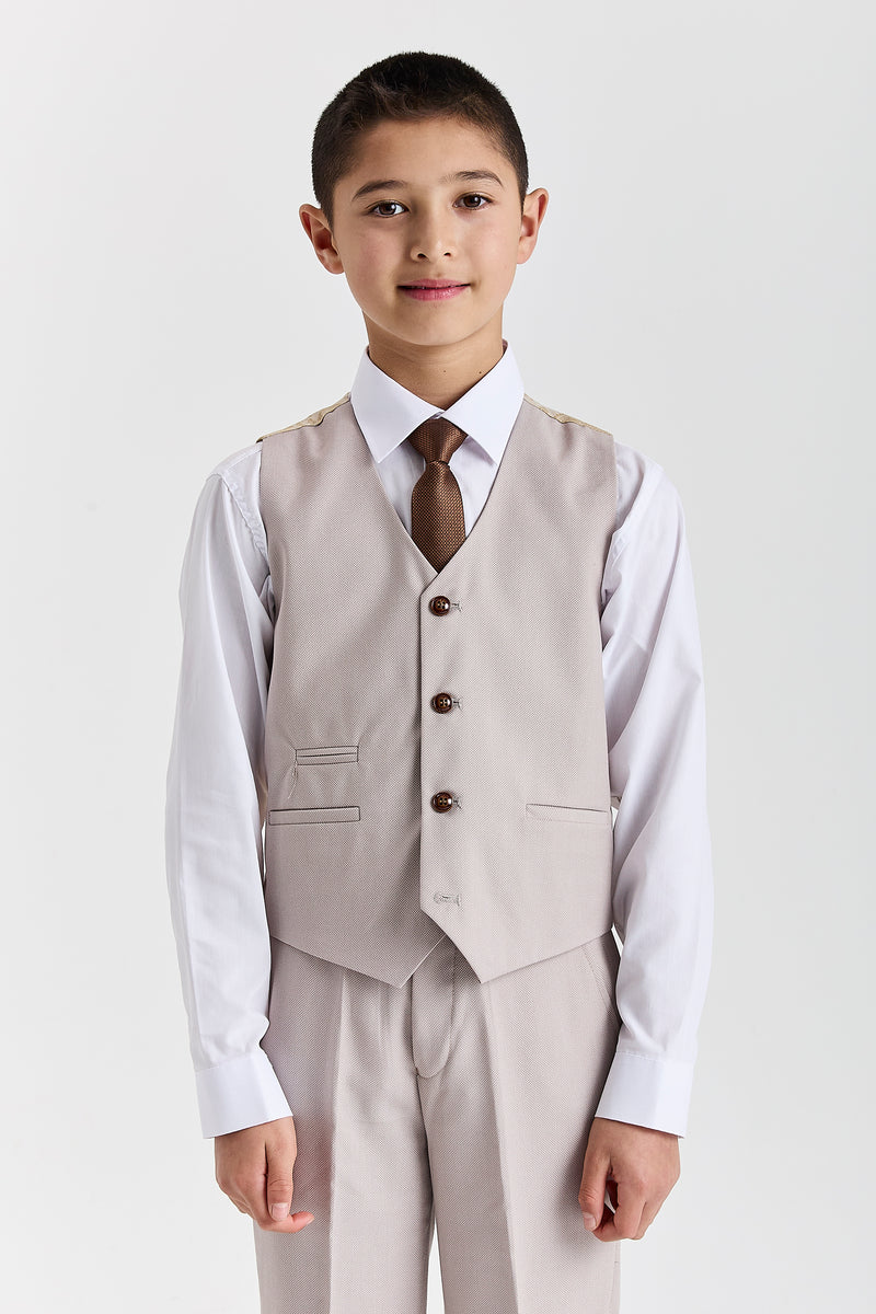 Device - Boy's Mayfair stone Three Piece Suit