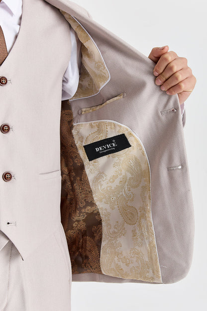 Device - Boy's Mayfair stone Three Piece Suit