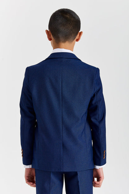Device - Boy's Mayfair Blue Three Piece Suit