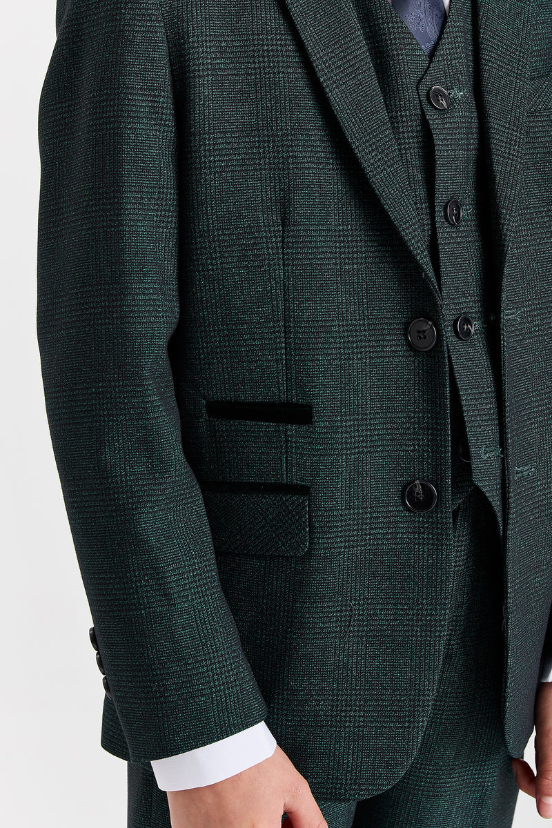 Device - Boy's Regent Olive Three Piece Suit