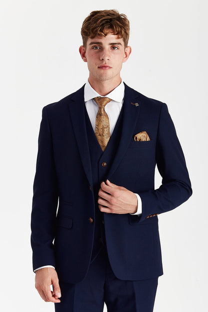 Mayfair Navy Three Piece Suit