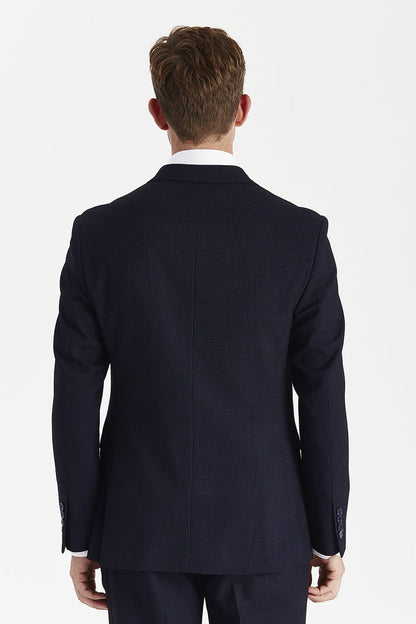 Regent Navy Double-Breasted Suit